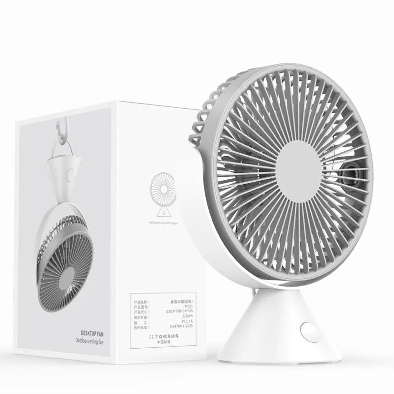 Xiaomi Air Cooling Ceiling Table Fan USB Rechargeable 4000mAh Table Fan Operated Wireless Electric Portable For Summer Outdoor