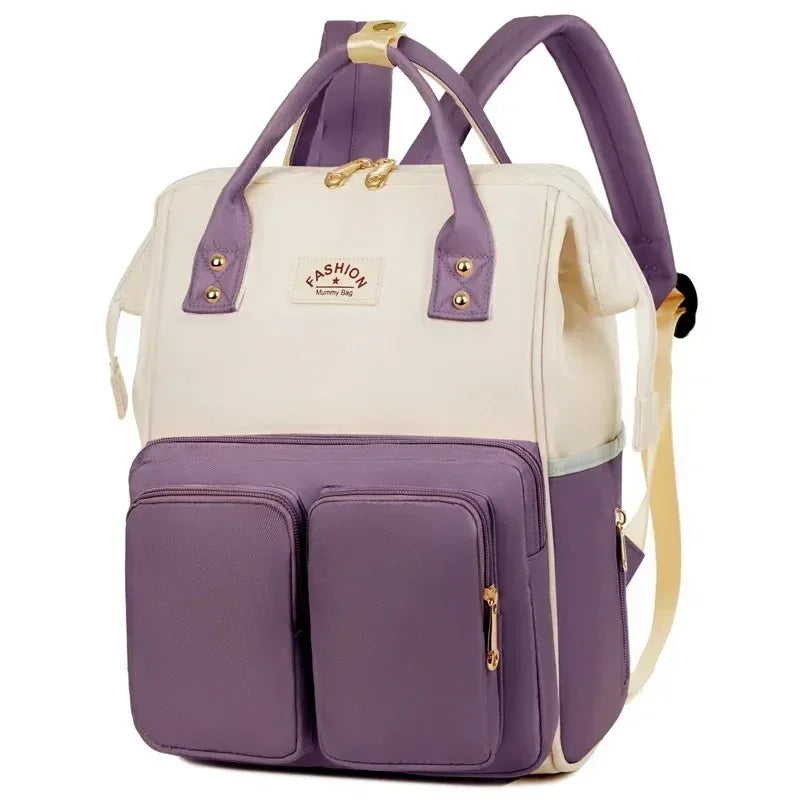 Baby Bag Women's Backpack for Outings Travel Backpack Waterproof Portable Mother and Multifunctional Large-capacity Mommy Bags