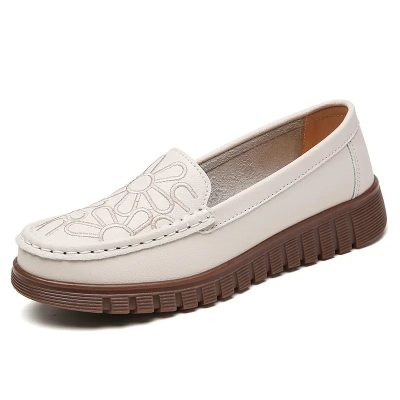 Women's Shoes Slip-on Loafers Ladies Casual Shoes Platform Wedge Moccasins Sneakers Comfortable Flat Shoes Zapatos Mujer 2024