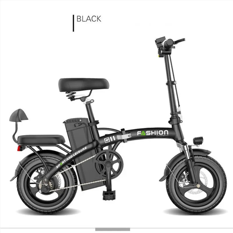 Folding Electric Bicycle with Lithium Battery, 40 W, 40 W, 42V, 30Ah, 400W, ATV Cruiser Electric Bicycle, 120km