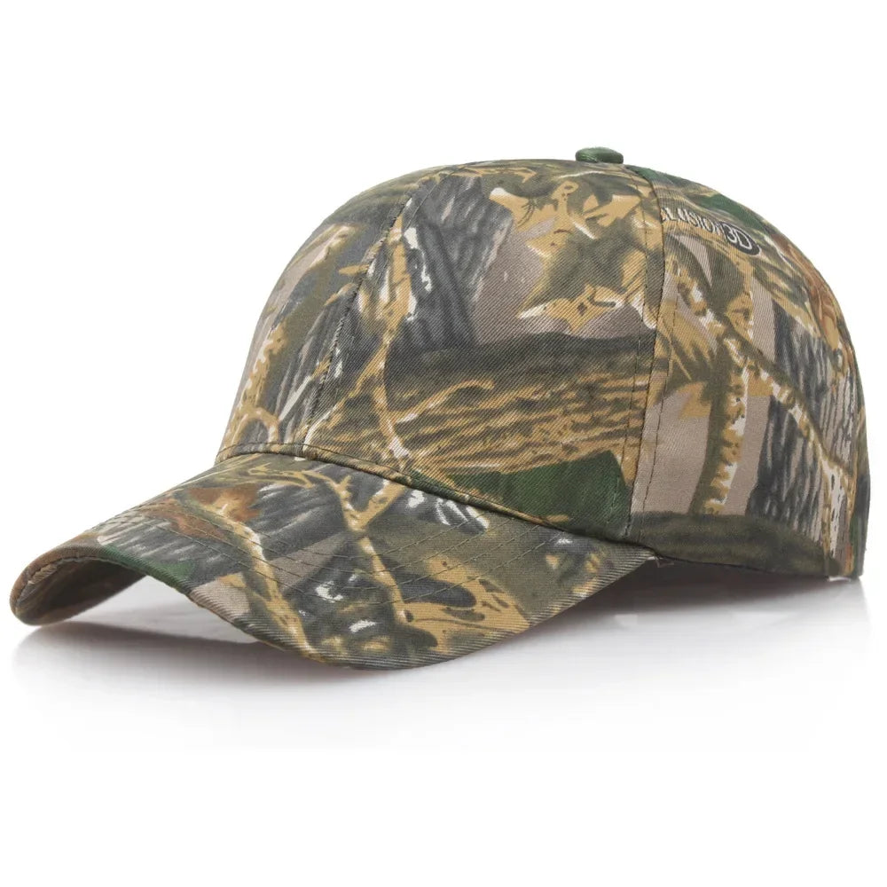 Camouflage Baseball Cap For Men Women Adjustable Mesh Tactical Training Sport Hat Summer Outdoor Sun Hats Camping Hunting Caps