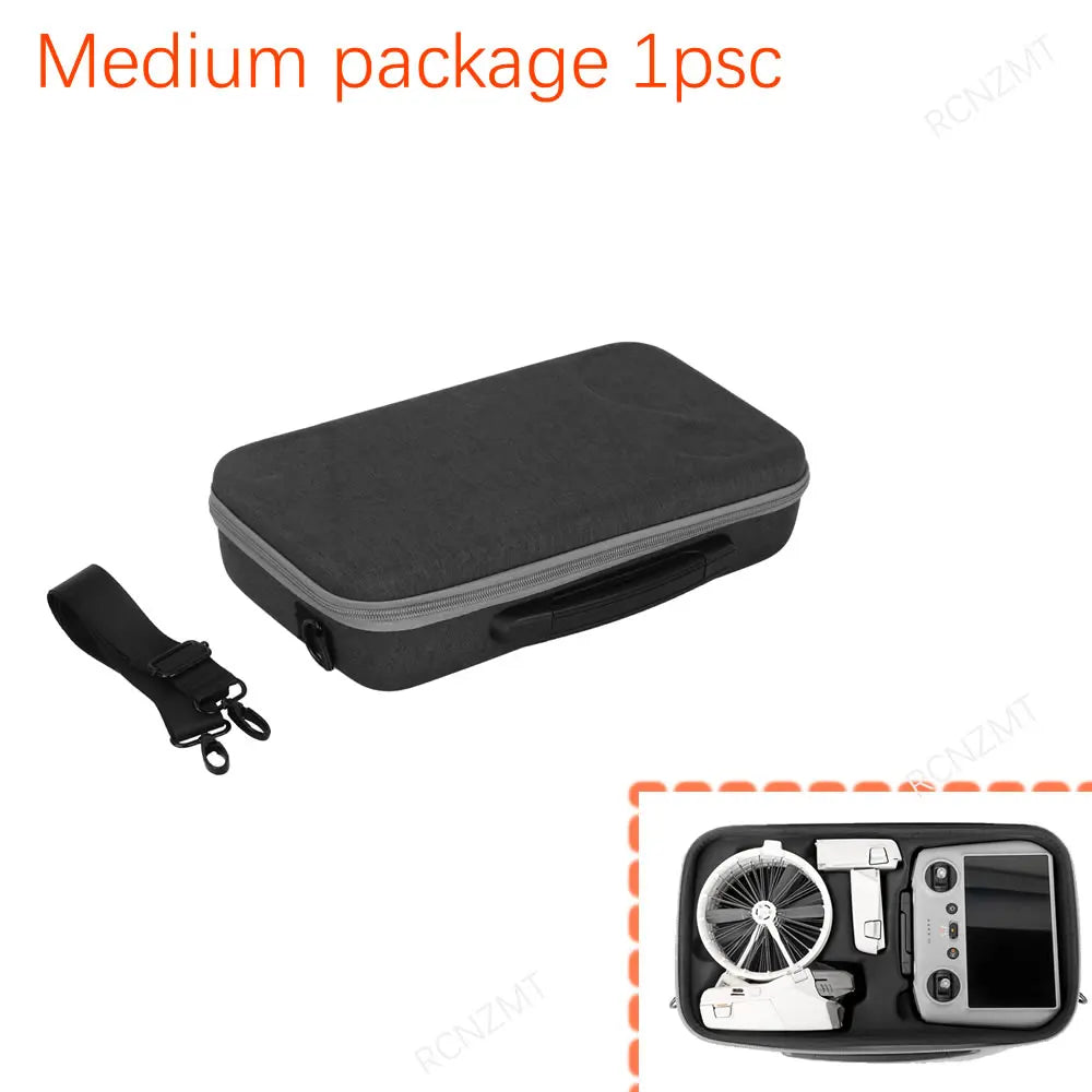 Accessories Kit for DJI Flip Landing Gear Lens Cap Propeller Guard Cage Holder Filter RC 2 Controller Silicone Case bag