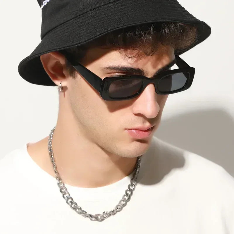 2024 New Sunglasses for Men Women Trendy Sun Glasses Goggle Man Brand Designer Square Glasses Shades Female Eyewear