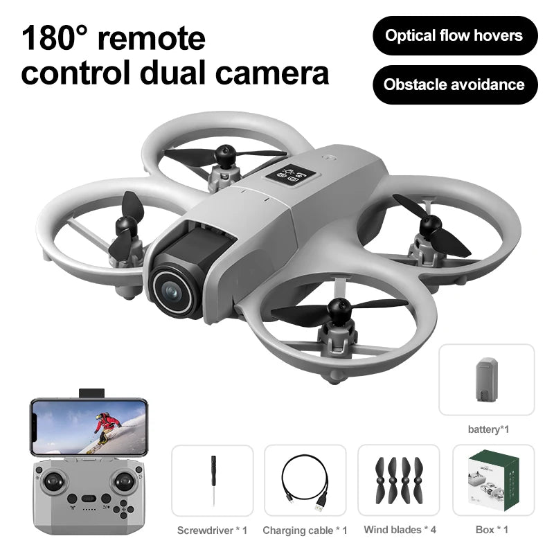 New H21 Mini Drone Rotating Colorful Light Quadcopter Drone RC Aircraft Airplane Toy 4k camera drones Kid Gift Toys UFO