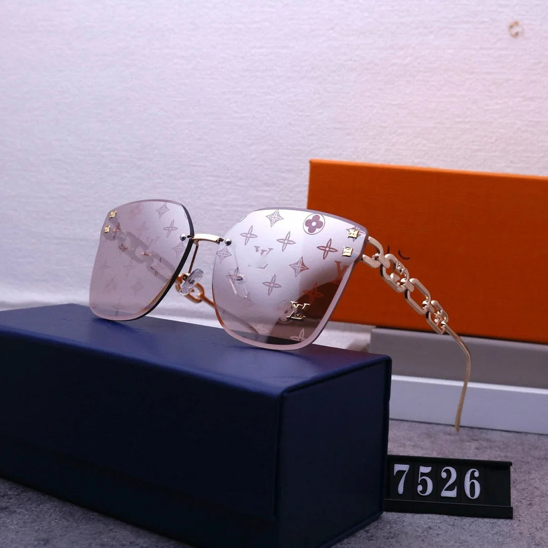 New popular men's and women's sunglasses, fashionable, trendy, personalized, high beauty, travel, sun protection