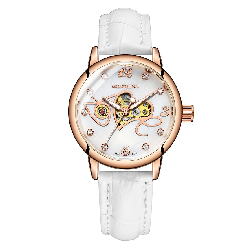 Women's Mechanical Watch High-end Top Brand Luxury Women Fashion Casual All Steel strap Automatic Ladies Watches Zegarek Damski