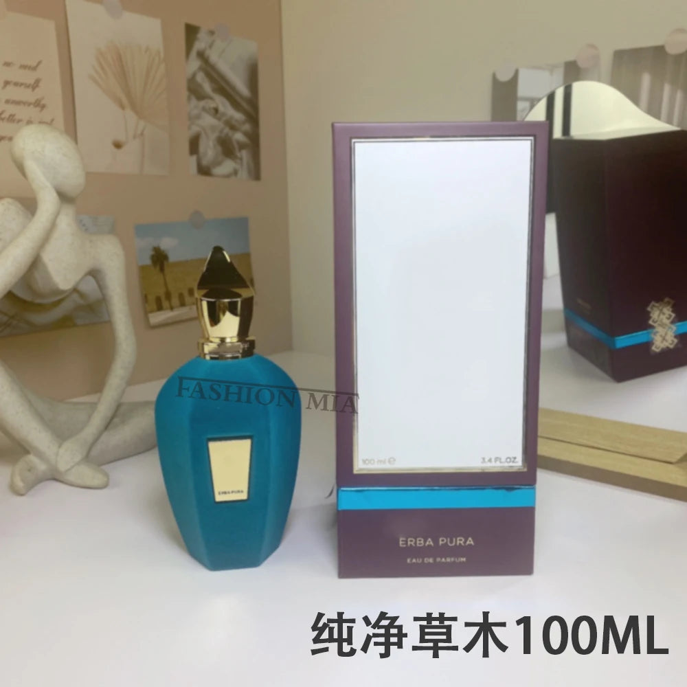 100ml Perfume Designer Glass Bottle ALEXANDRIA Unisex Men Women Perfume Body Spray Long Lasting Woody Floral Scent Fragrances