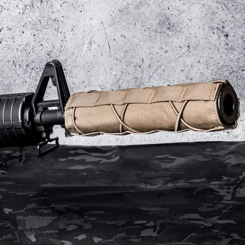 Muffler cover, sniper camouflage cover, outdoor hunting gear, accessory bag, direct sales from manufacturer