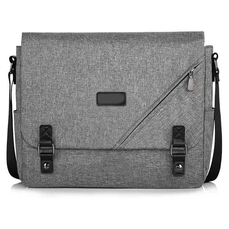 Men Briefcase Crossbody Shoulder Bags Male Messenger Bags Boy Canvas Bags for Travel Business Books Large capacity shoulder bag