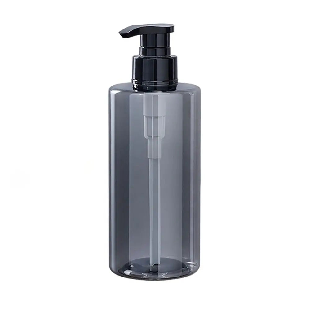 300/500ml Hand Soap Dispenser Cylinder Pump Bottle Dispenser Bathroom Shampoo Bottle Cylinder Shape Travel Lotion Container