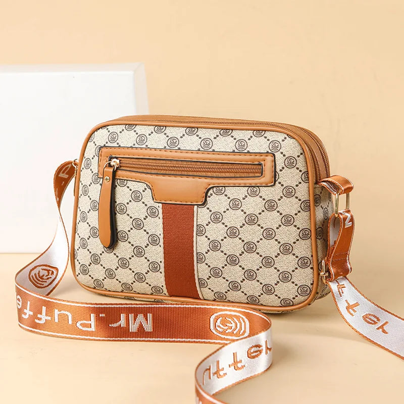 Women's Bag 2025 New Spring Versatile Fashion Crossbody Bag Simple and Premium Single Shoulder Mobile Small Square Purse Handbag