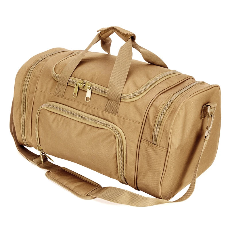 Lightweight Sports Travel Duffel Bag for Men and Women carry-on luggage Gym Bag with Shoes Compartment for Women & Men