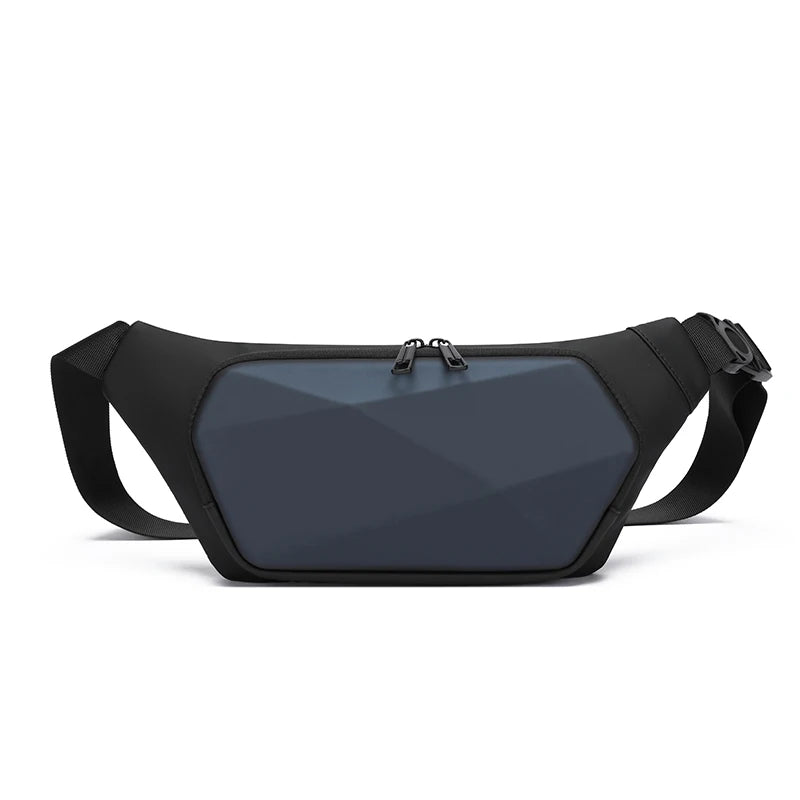 Men's crossbody bag - casual daily use, chest bag, city commuting, fashionable design, waist bag