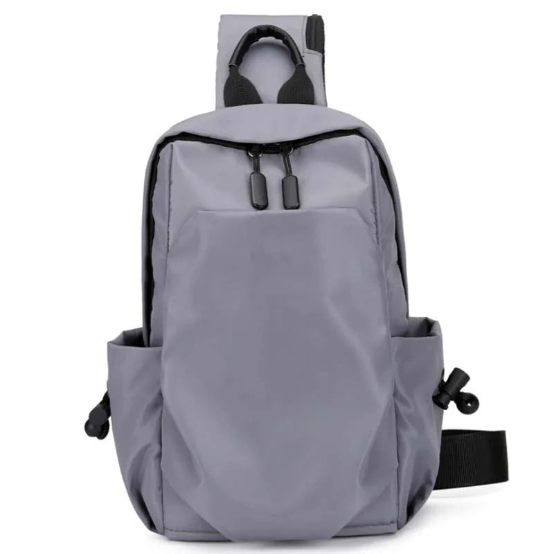Men's Chest Bag Large Canvas Fashion Male Crossbody Bags Oxford Cloth Designer Man Student Shoulder Sling Casual Sports Phone