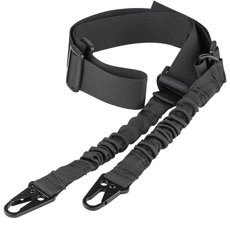 Premium 130g Two-Point Rifle Sling - Adjustable Tactical Gun Sling for Hunting, Shooting, Outdoor & Military Use, Durable & Comf