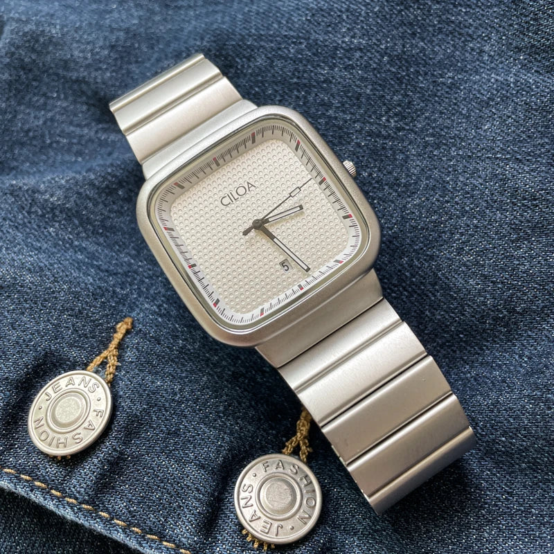 2025 hot selling women's watch trendy large dial watch for women high-end niche art ladies high-end watch