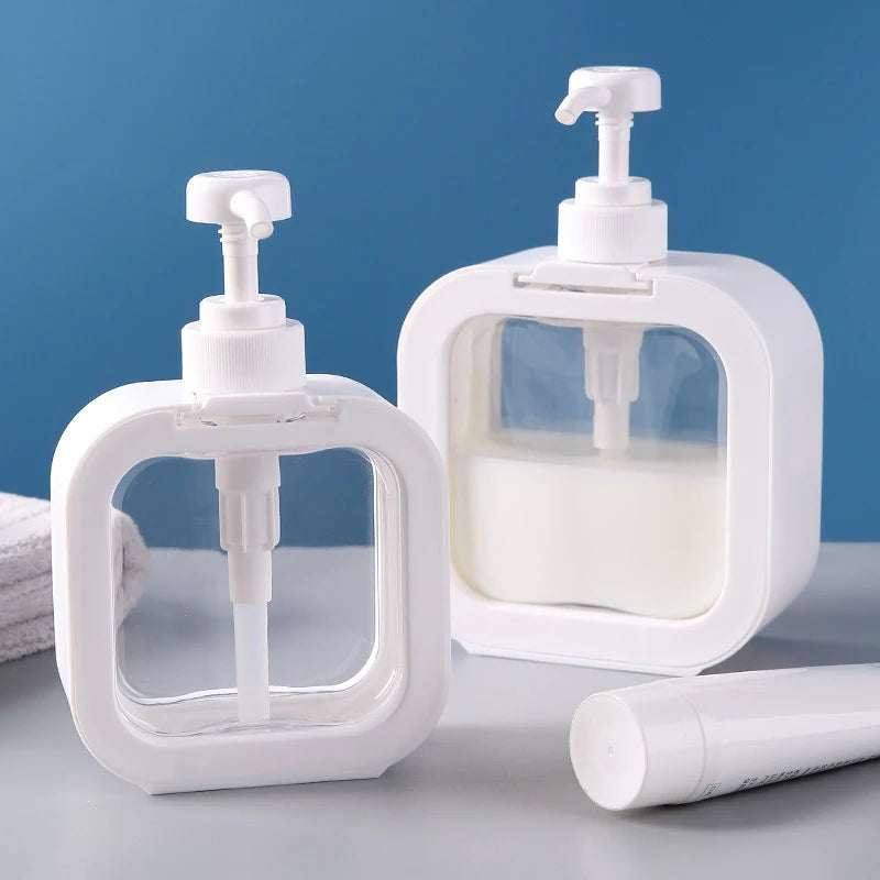300/500Ml Kitchen Liquid Soap Dispenser Empty Pump Shower Gel Laundry Liquid Storage Shampoo Bottle Dish Soap Container Bathroom