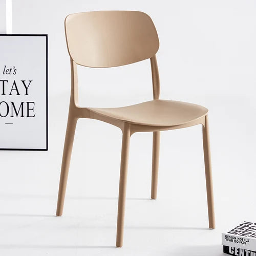 Kitchen Plastic Dining Chairs Nordic Modern European Home Dining Chairs Ultralight Trendy Sillas Comedor Garden Furniture Sets