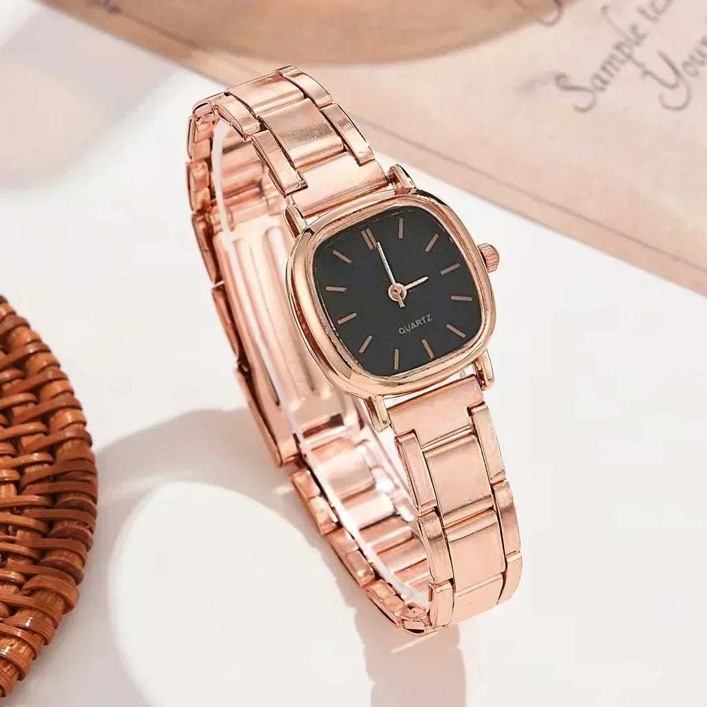 Luxury Wrist Watches for Women Fashion Analog Quartz Watch Stainless Steel Strap Ladies Watch Casual Digital Bracele Watch