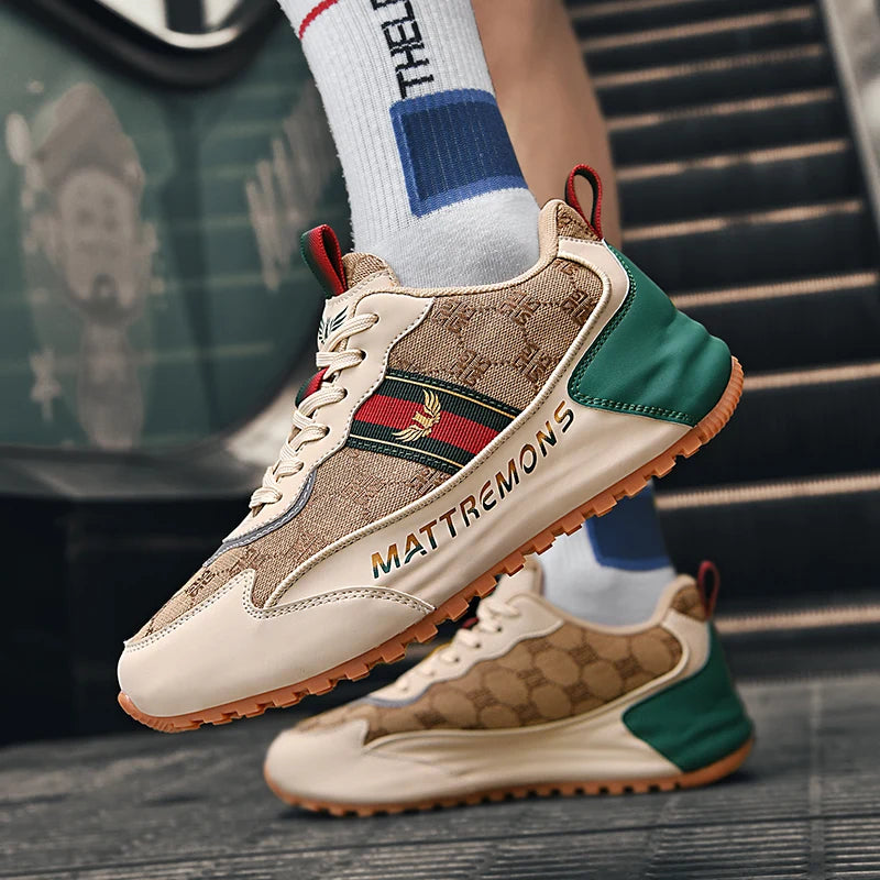 Man Walking Shoes Couple Footwear Thick Sole Brand Men Casual Shoes Fashion Sneakers Male Luxury Shoes Outdoor Sport Shoes