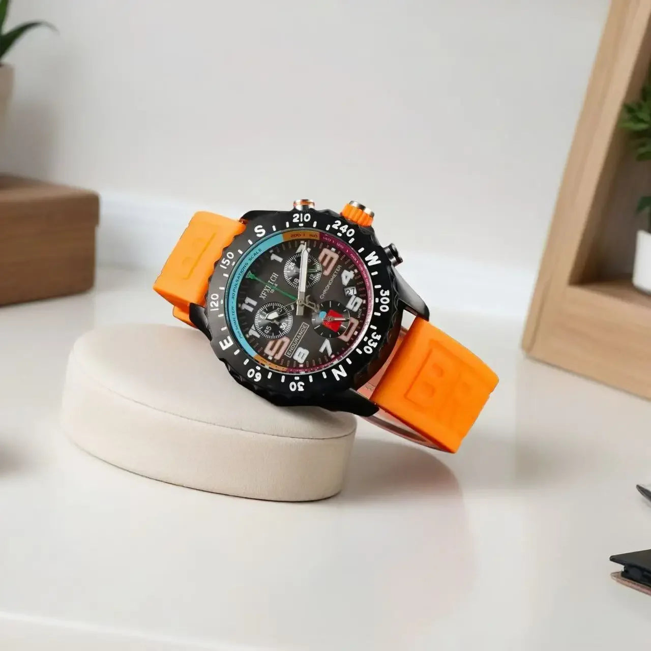 Men's Luxury Business Chronograph Watch - Multi-Function Quartz, Durable Date AAA+ Quality, Professional Style