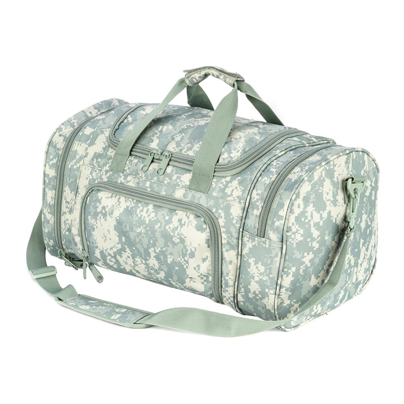 Lightweight Sports Travel Duffel Bag for Men and Women carry-on luggage Gym Bag with Shoes Compartment for Women & Men