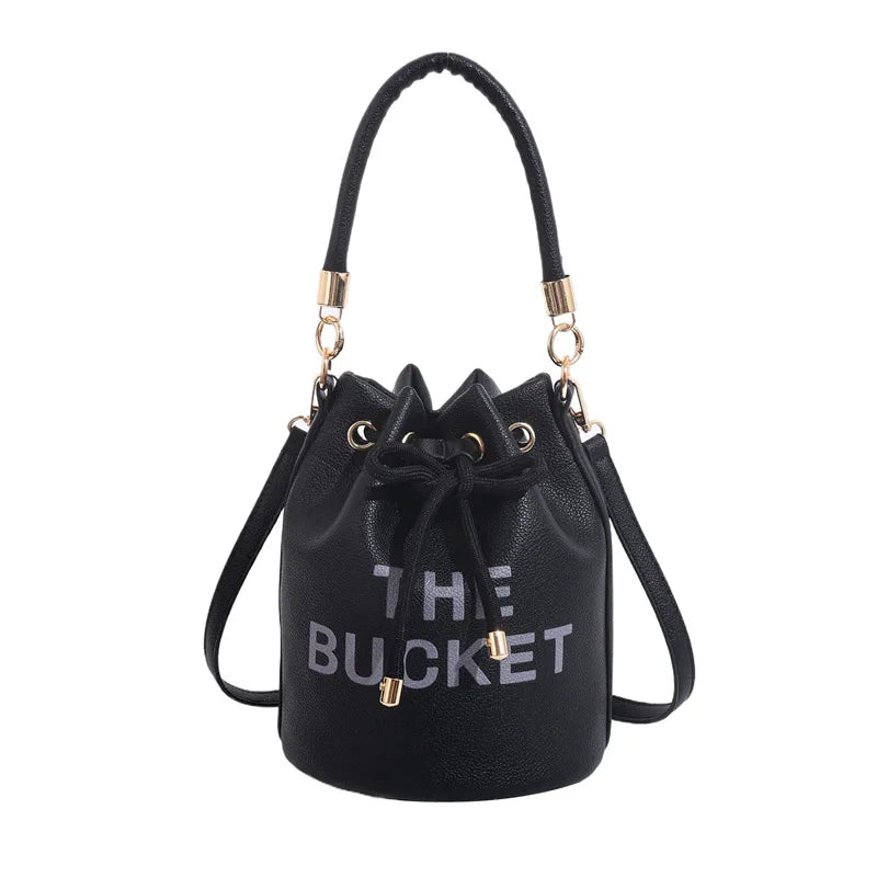 Women's Bag Portable Retro Women's Bag European And American Fashion Multifunctional Bag Women's New Bucket Shoulder Diagonal