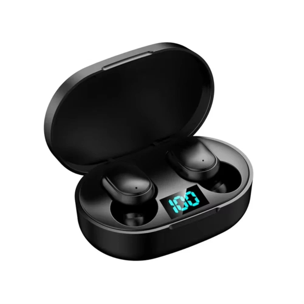 E6S TWS Bluetooth Earphones Wireless Bluetooth Headset Noise Cancelling Headsets With Microphone Headphones For Xiaomi iphone
