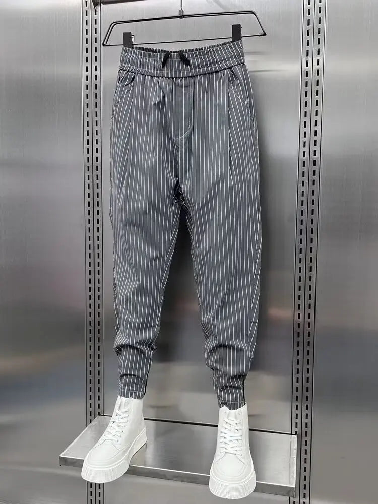 Men's Clothing Sweatshirt Men's Summer Pants Man Running Ice Silk Pants Gym Male Clothes Jogging Sport Joggers Big Size Cargo