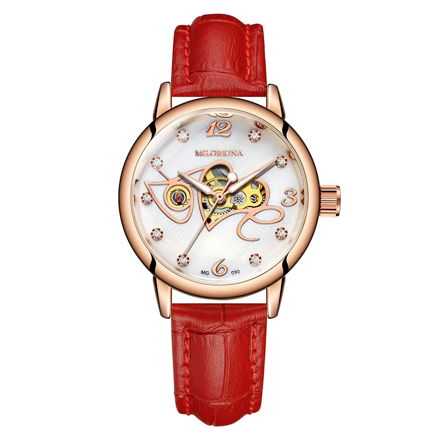 Women's Mechanical Watch High-end Top Brand Luxury Women Fashion Casual All Steel strap Automatic Ladies Watches Zegarek Damski