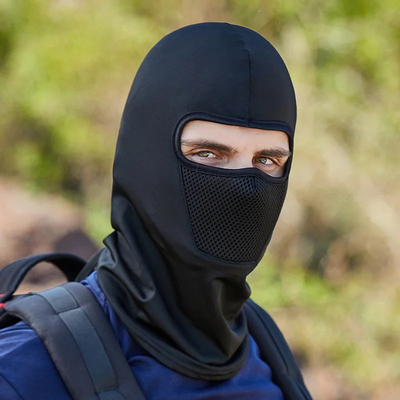 Outdoor Mens Hiking Cycling Mask Scarf Breathable Neck Gaiter Sport Motorcycle Summer Sun Ultra UV Protection Face Cover