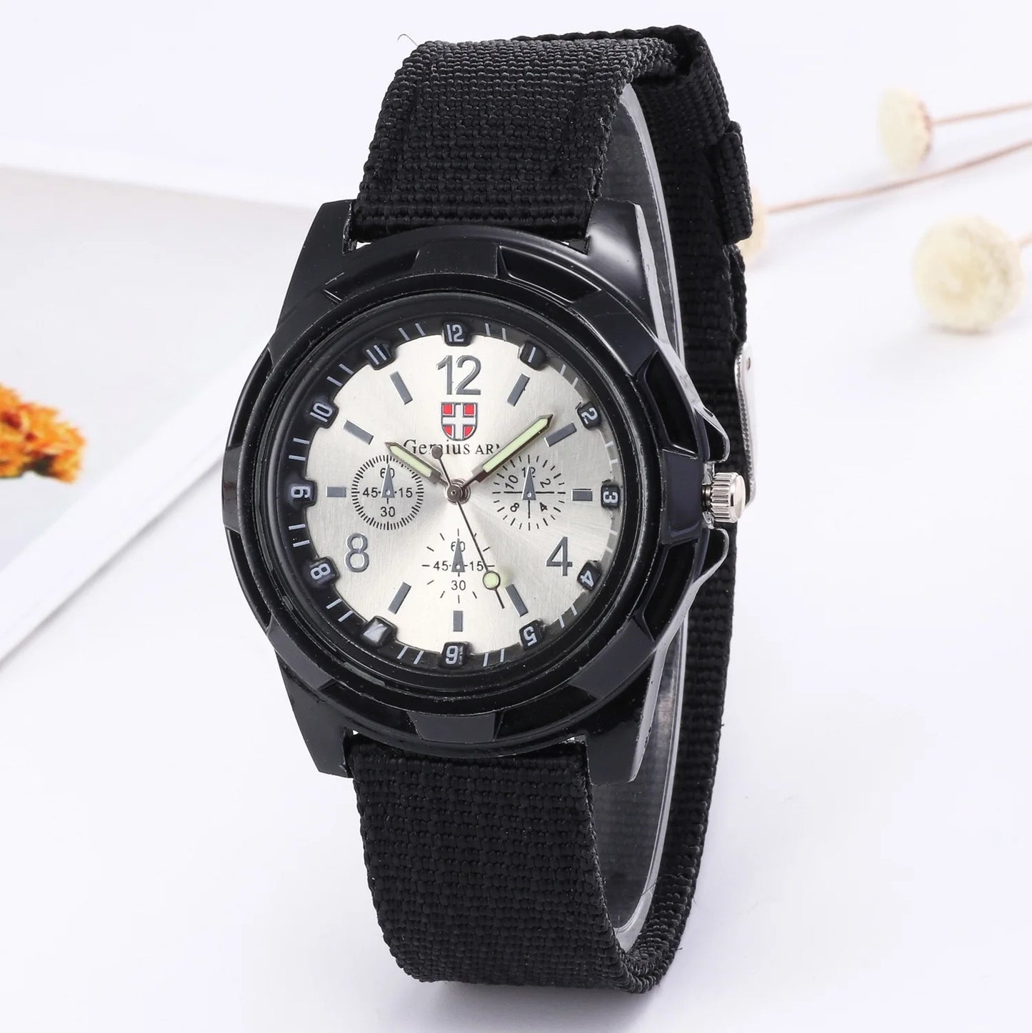 2023 Watches Men Top Brand Luxury Casual Military Quartz Sport Wristwatch Soft Nylon Band Male Clock Watch relogio masculino