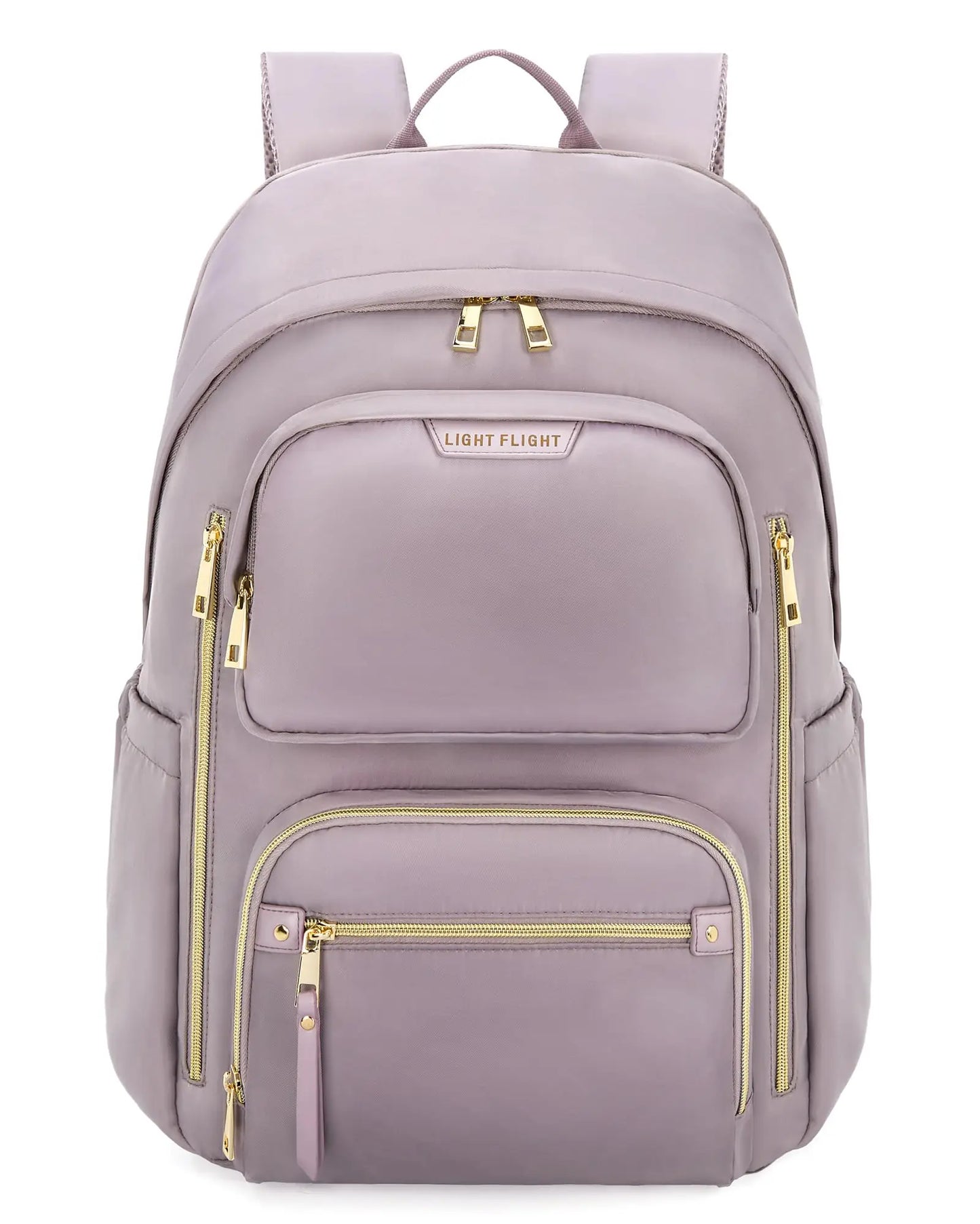 LIGHT FLIGHT Bags for Women Water-Resistant Laptop Backpack for 15.6 Inch Large Capacity Stylish Bookbag with USB Port