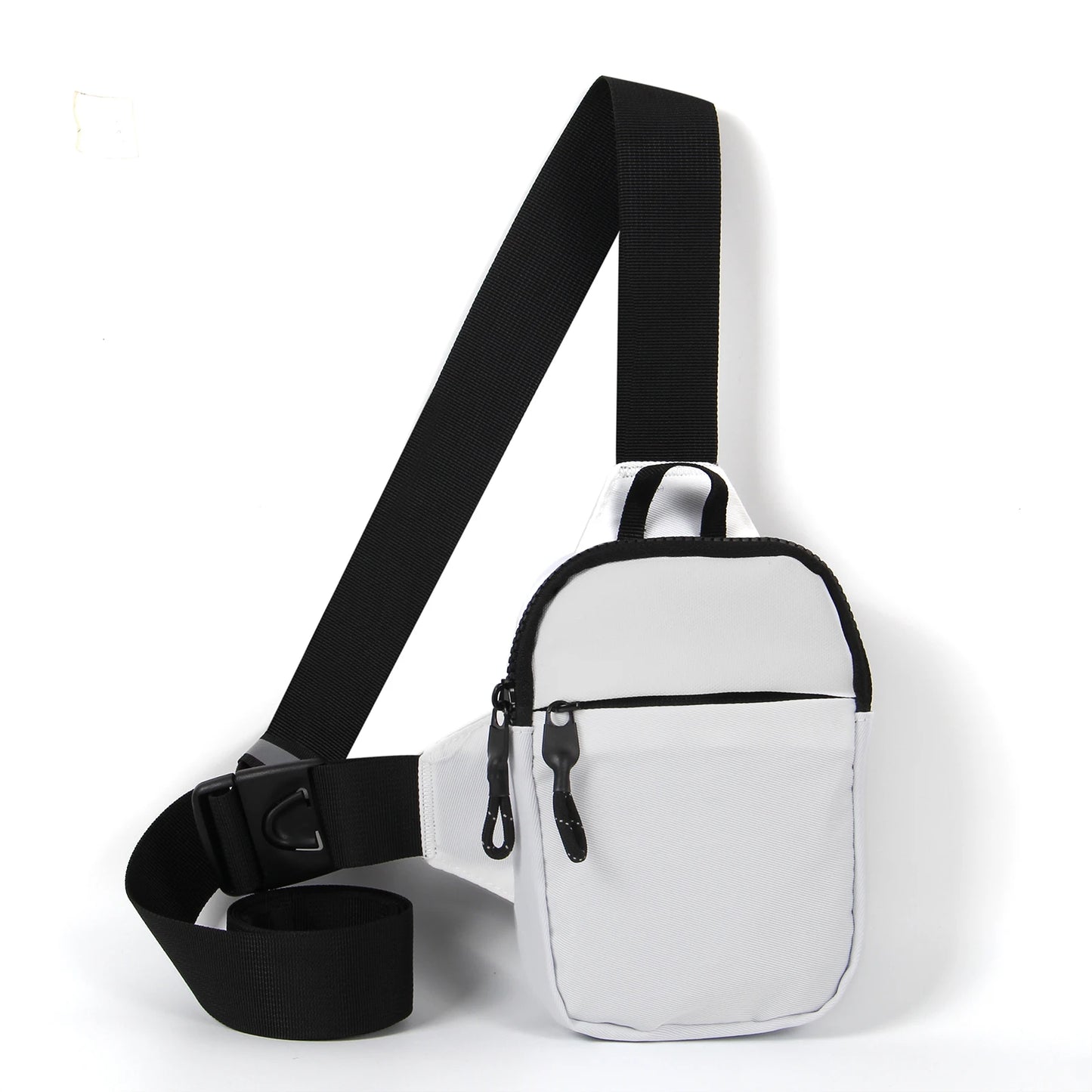 New chest bag for men and women's leisure, fitness, sports, crossbody bag, chest bag, casual men's bag, large capacity bag trend