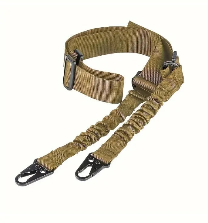 Premium 130g Two-Point Rifle Sling - Adjustable Tactical Gun Sling for Hunting, Shooting, Outdoor & Military Use, Durable & Comf