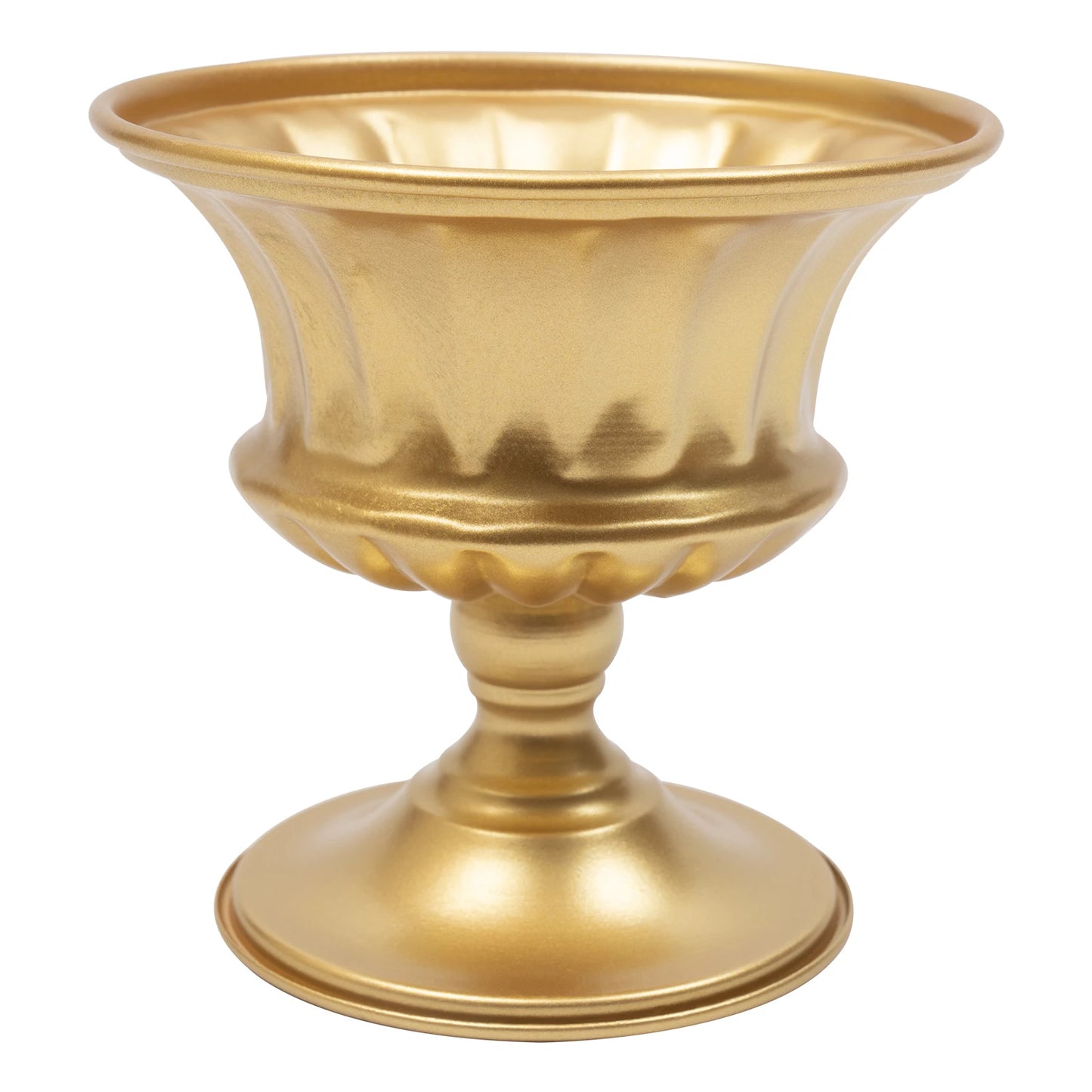 10 Pcs Gold Wedding Froral Vases Flower Holder Pot Planter for Tables Centerpieces Party Decoration 5.9Inch/3.3inch