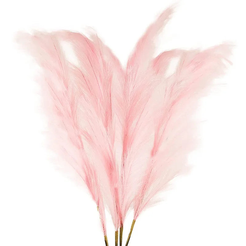 42cm Artificial Phragmites Pampas Grass Artificial Flowers 1/5/10/30pcs Home Decor Bedroom Room Decor Home Party Decoration
