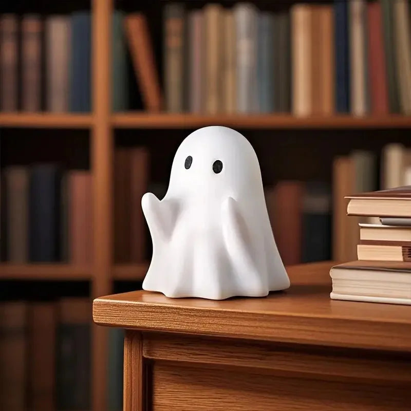 2025 Hot Selling Cute Ghost Pen Holder Home Study Office Desktop Multifunctional Funny Pen Holder Decoration Ornaments