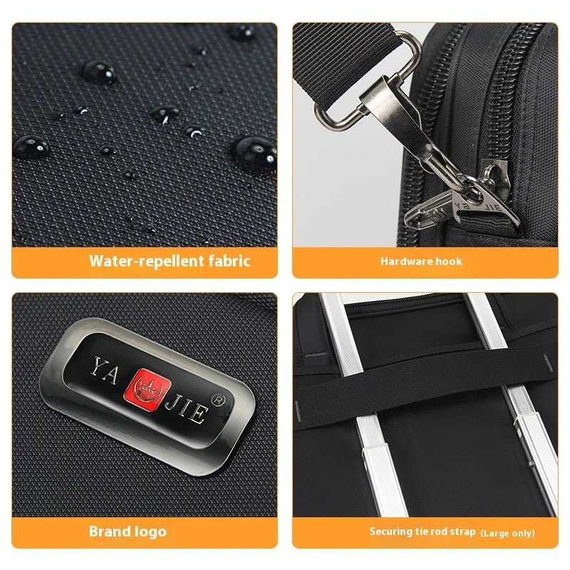 Men Single Shoulder Bag 14" 15" 16 Inch Laptop Bag Men's Casual Handbags Business Briefcase Computer Bags For Macbook Pro Case