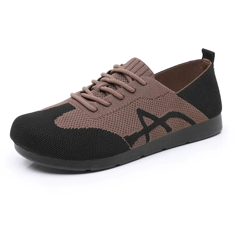 Women's Running Shoes Lightweight Flat Platform Sneakers for Women Casual Comfortable Walking Shoes Relaxing Breathable Shoes