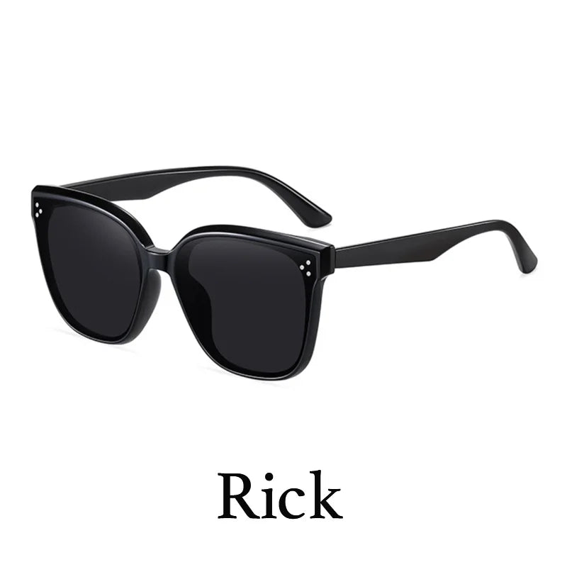CLLOIO New Trend Sunglasses For Women And Men Simple Design Decorative Glasses Car Driving Eyewear Unisex Sun Glasses UV400