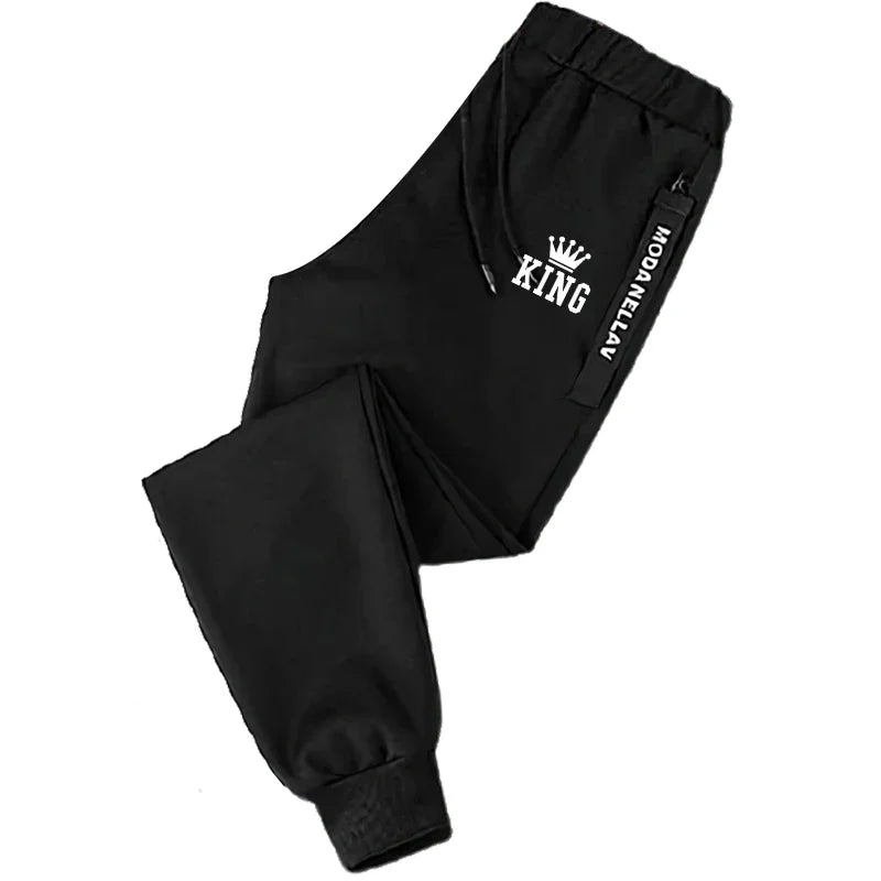 Casual Sweatshirts for Men Sweat Pants Hoodies Jogging Printing Half Zipper Tops Hot Sales Daily Sports 2025 New Men's Clothing