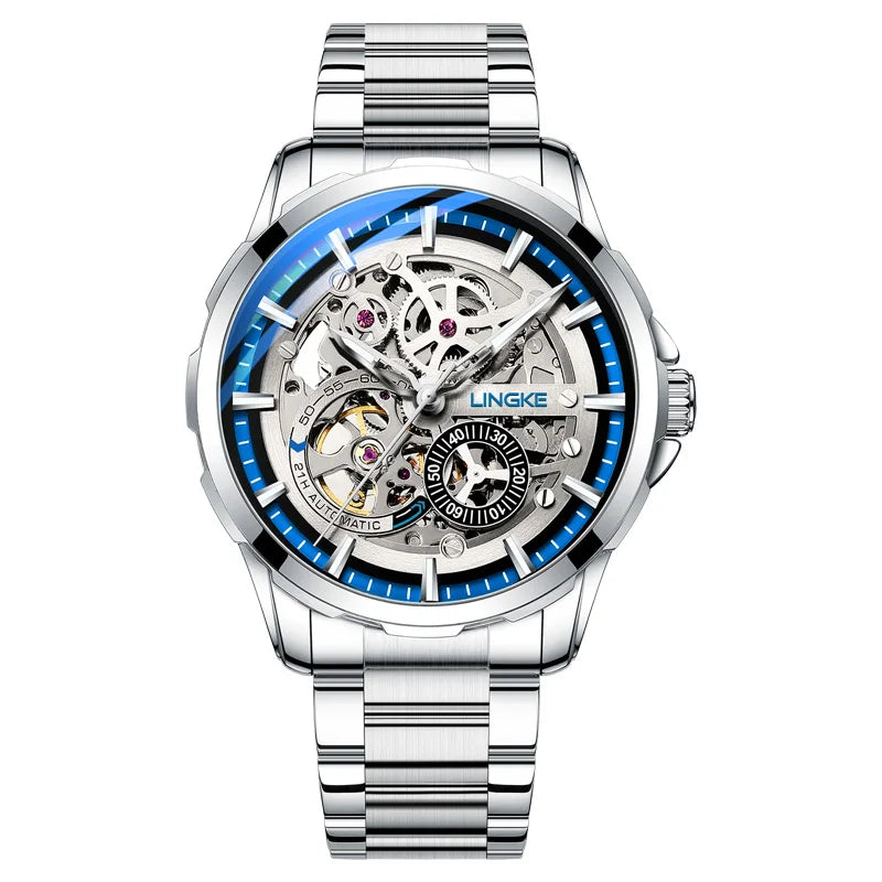 2024 Mens Watches For Men Multifunctional Chronograph Wristwatch Original Waterproof Luminous Quartz Automatic Watch Reloj Montr