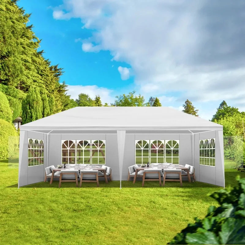 Ktaxon 10'x20' Canopy Tent 4 Sides Gazebo Canopy Outdoor Party Wedding Tent