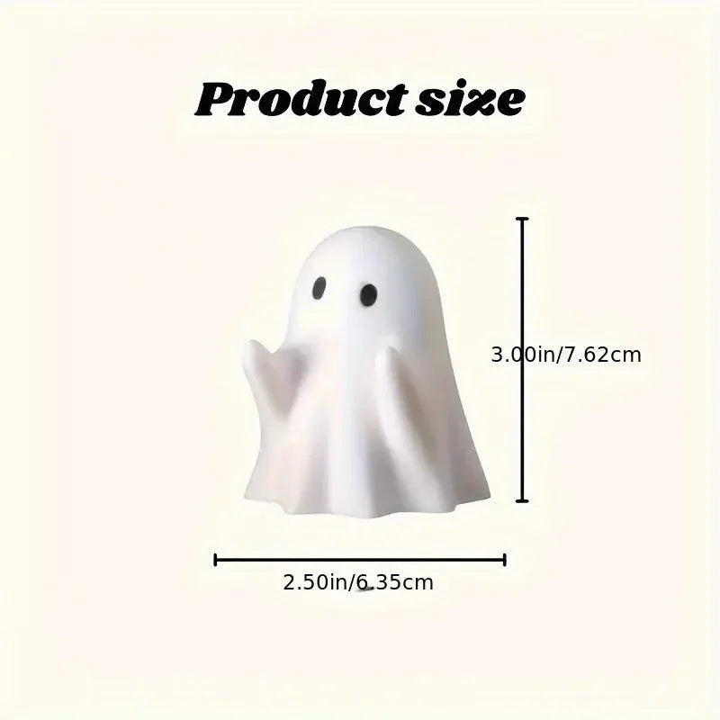 2025 Hot Selling Cute Ghost Pen Holder Home Study Office Desktop Multifunctional Funny Pen Holder Decoration Ornaments