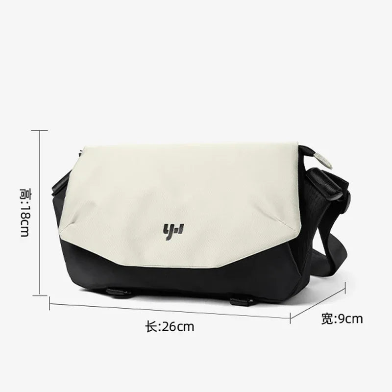 Men's Crossbody Bag, Large Capacity, Casual Function, Shoulder Bag, Trendy Sports Backpack, Portable Travel Messenger Bag