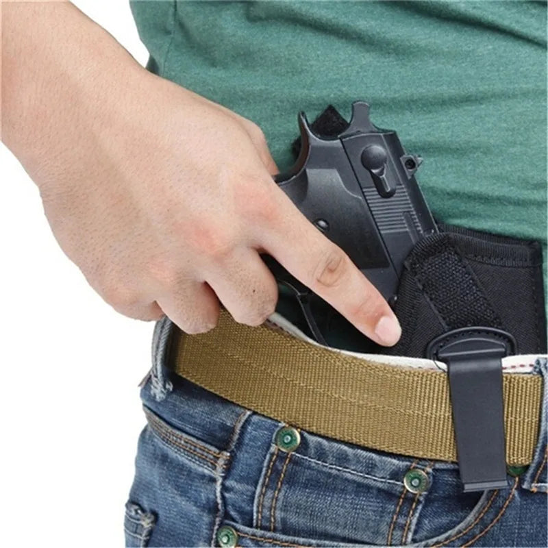 Outdoor Holster Nylon Hunting Bag Concealed Pouch for Glock Sig Sauer Beretta Kahr Bersa IWB Holster Equipment