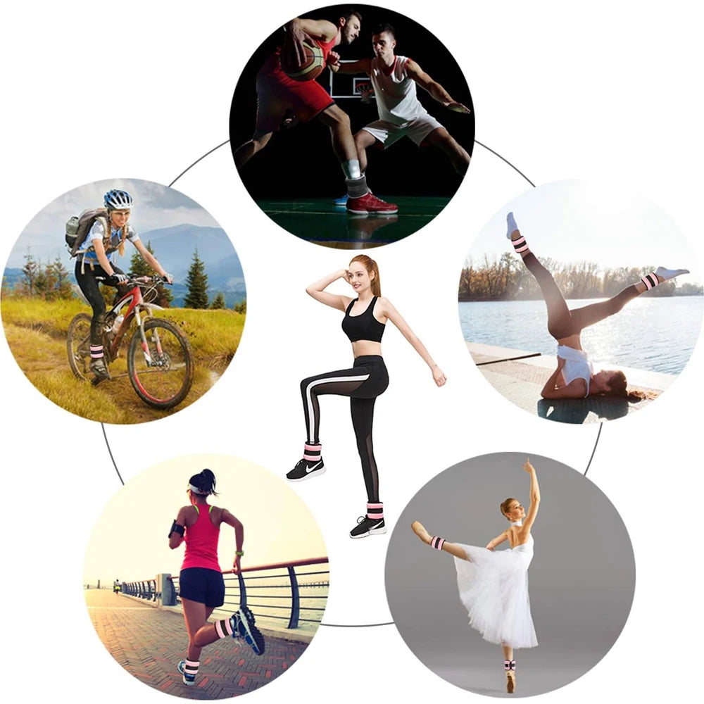 Ankle Wrist Weights, (0.25kg / 0.5kg Each Pack) Modularized Leg Wrist Weight Straps for Yoga, Walking, Running, Aerobics, Gym