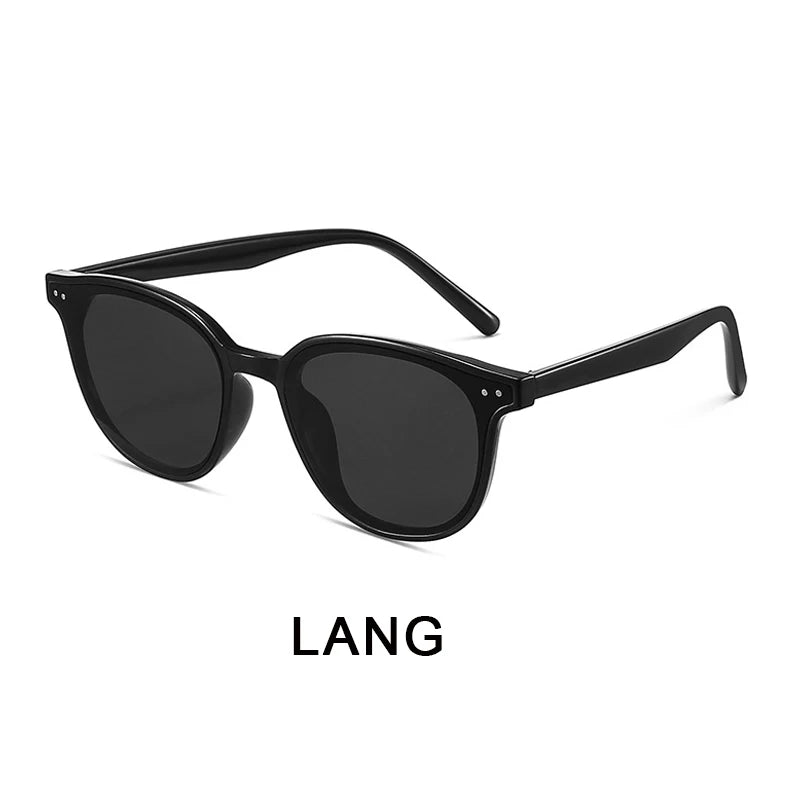 CLLOIO New Trend Sunglasses For Women And Men Simple Design Decorative Glasses Car Driving Eyewear Unisex Sun Glasses UV400