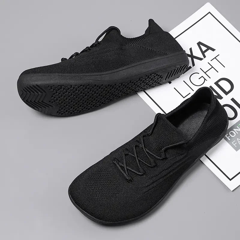 Barefoot Shoes Men's Casual Running Sports Breathable One Foot Shoes Lightweight and Minimalist Walking Shoes Oversized